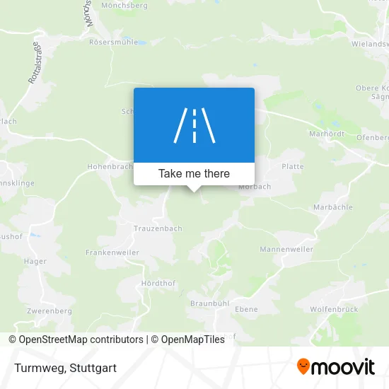 Карта Turmweg