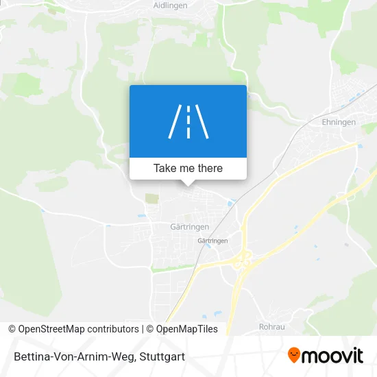 Карта Bettina-Von-Arnim-Weg