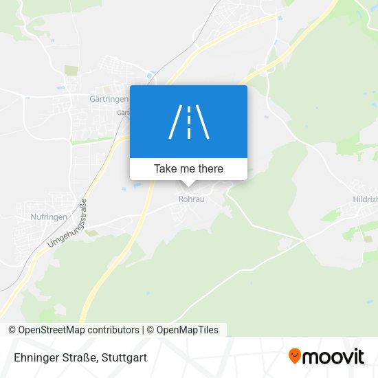Ehninger Straße map
