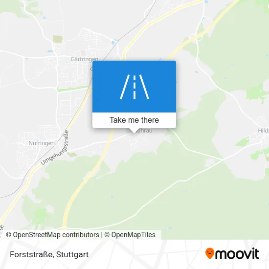 Карта Forststraße