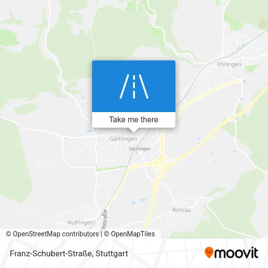 Карта Franz-Schubert-Straße