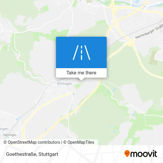 Карта Goethestraße