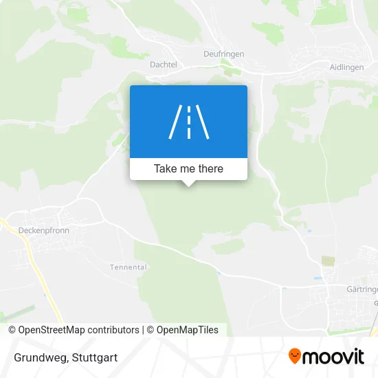 Grundweg map