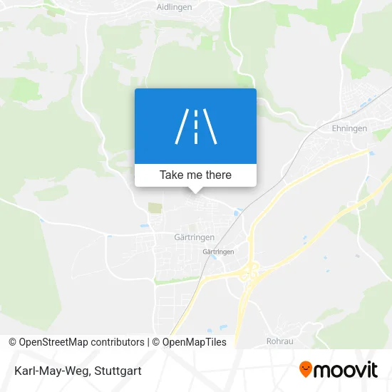 Карта Karl-May-Weg