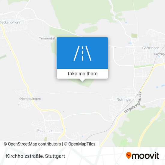 Kirchholzsträßle map