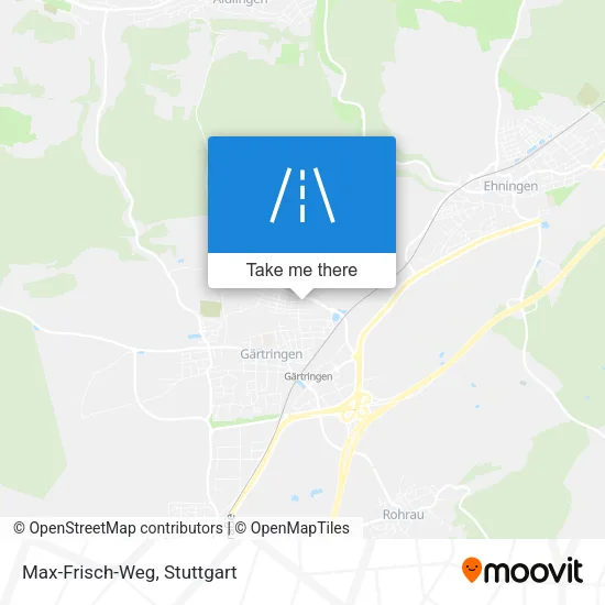 Карта Max-Frisch-Weg