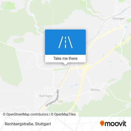 Карта Rechbergstraße