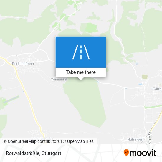Карта Rotwaldsträßle