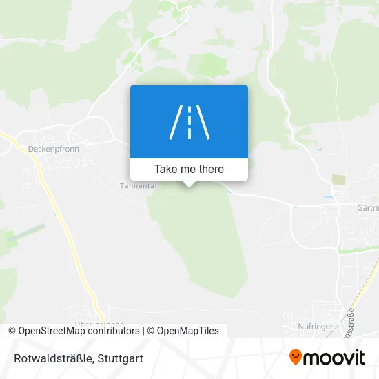 Карта Rotwaldsträßle