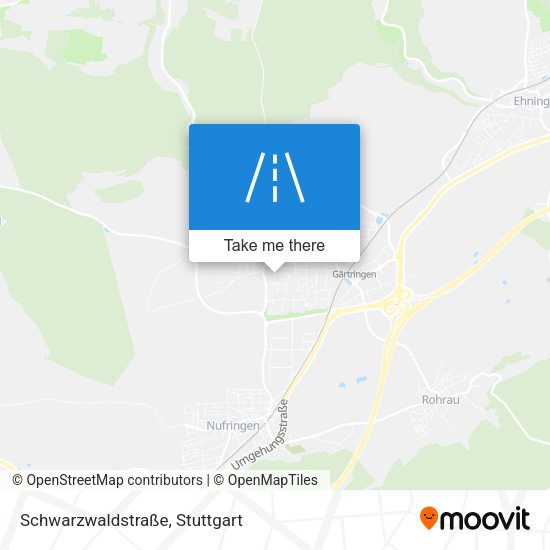 Schwarzwaldstraße map