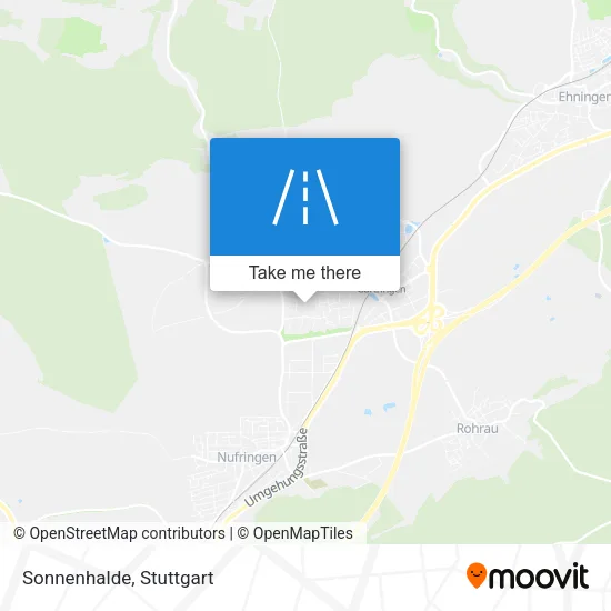 Карта Sonnenhalde