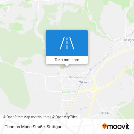 Thomas-Mann-Straße map