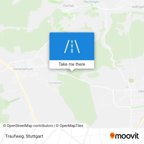 Карта Traufweg