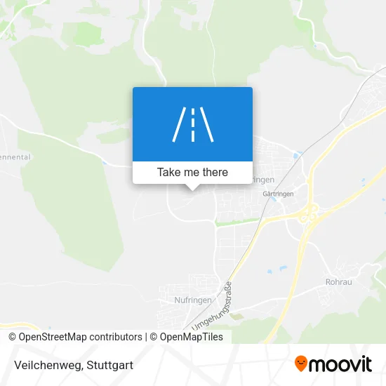 Карта Veilchenweg