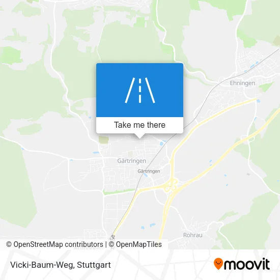 Карта Vicki-Baum-Weg