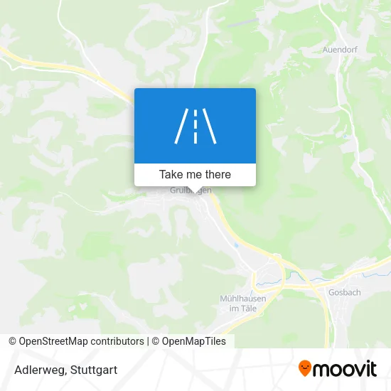 Карта Adlerweg