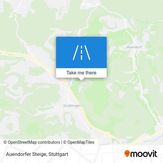 Auendorfer Steige map