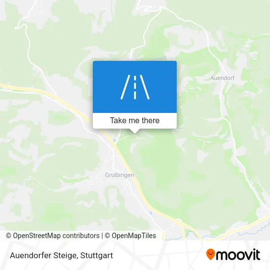 Карта Auendorfer Steige