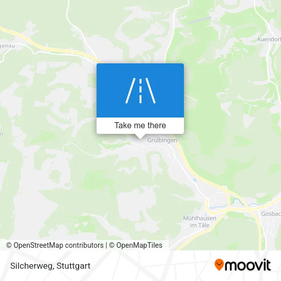 Карта Silcherweg