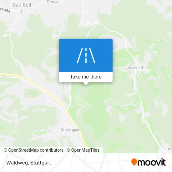 Карта Waldweg