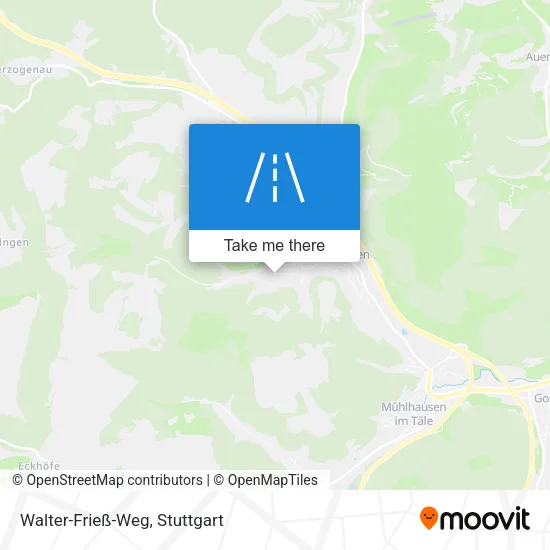 Карта Walter-Frieß-Weg