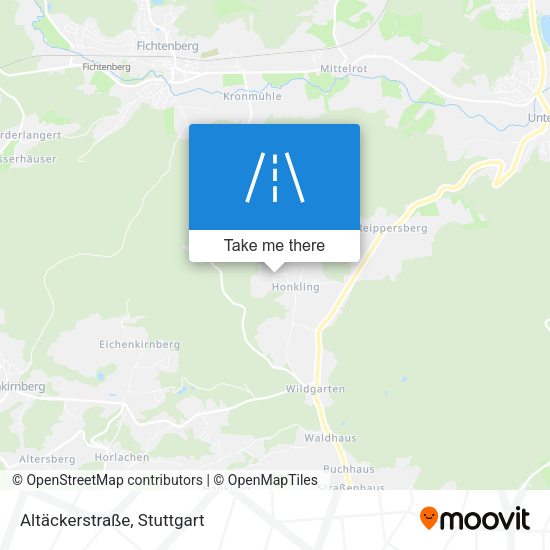 Altäckerstraße map