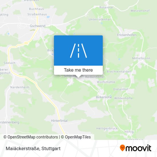 Maiäckerstraße map