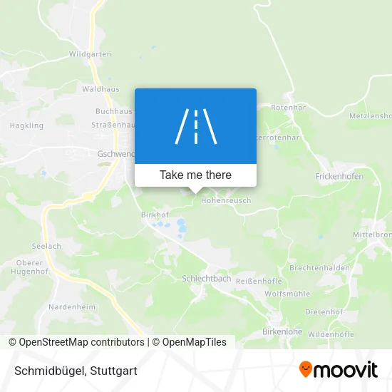 Карта Schmidbügel