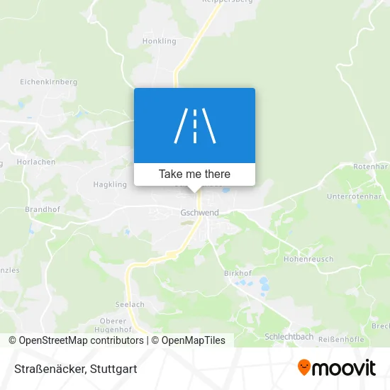 Карта Straßenäcker