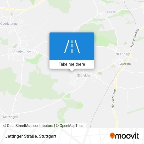 Jettinger Straße map