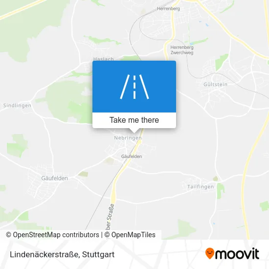 Карта Lindenäckerstraße