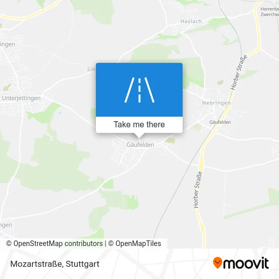 Карта Mozartstraße