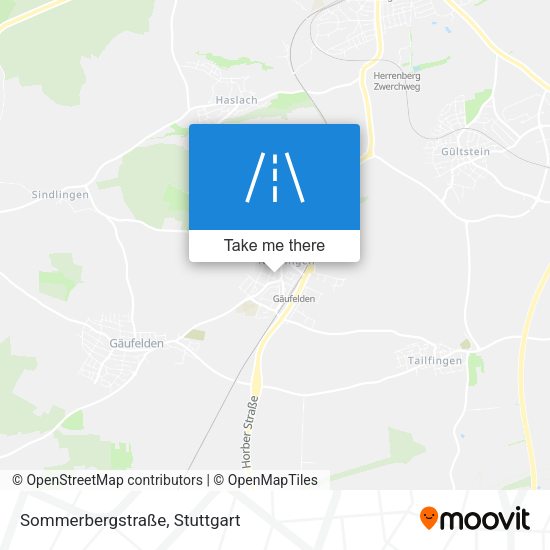 Sommerbergstraße map