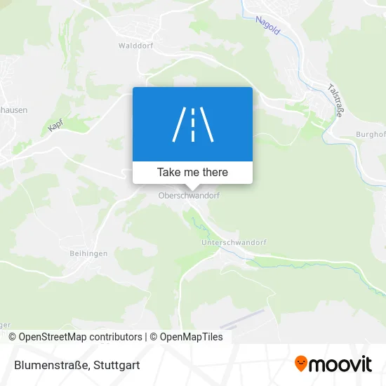 Карта Blumenstraße