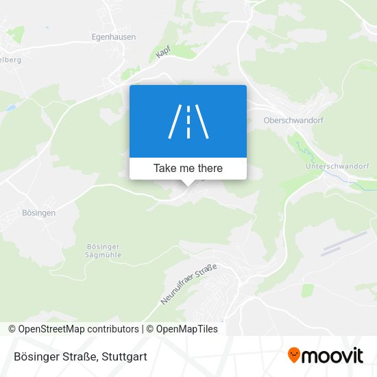 Bösinger Straße map