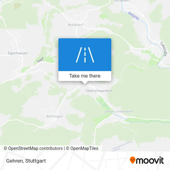 Карта Gehren