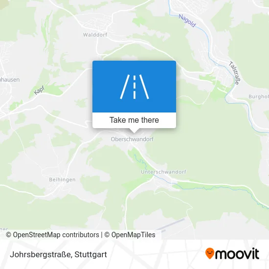 Карта Johrsbergstraße