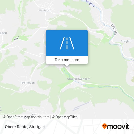 Карта Obere Reute