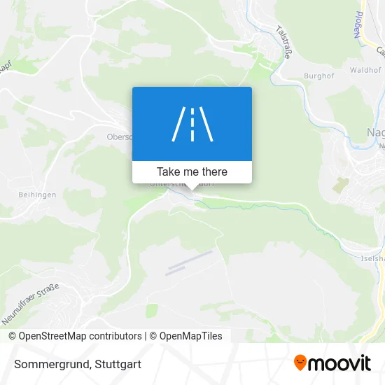 Карта Sommergrund