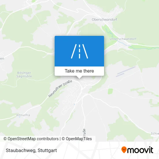 Карта Staubachweg