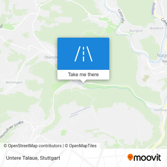 Карта Untere Talaue
