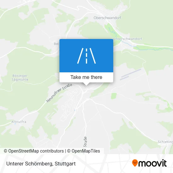 Карта Unterer Schömberg