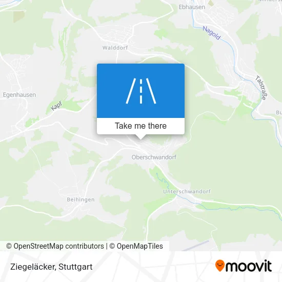 Карта Ziegeläcker