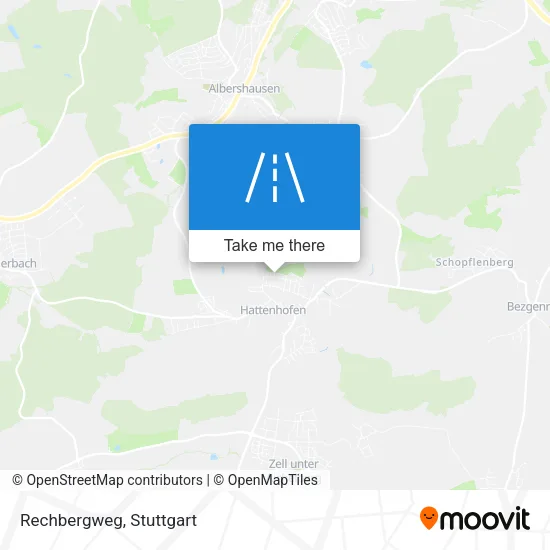 Карта Rechbergweg