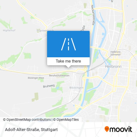 Карта Adolf-Alter-Straße