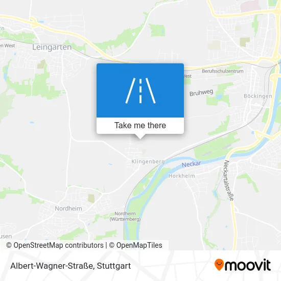 Карта Albert-Wagner-Straße