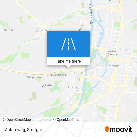 Карта Asternweg
