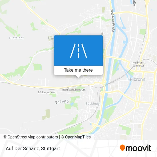Карта Auf Der Schanz