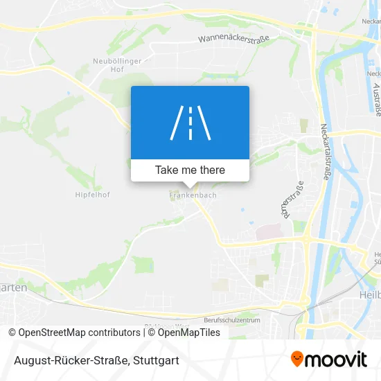 Карта August-Rücker-Straße