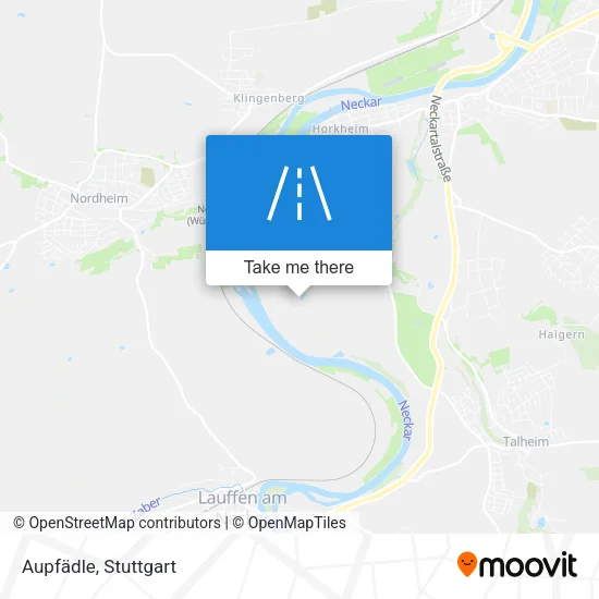 Карта Aupfädle
